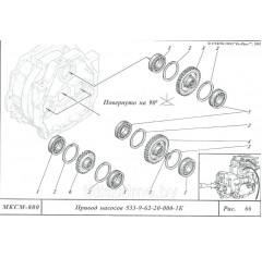 Привод насосов 533-9-62-20-000-1К 
