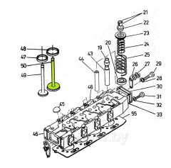531989005915; Клапан впускной 89.005.915