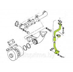 Патрубок от компрессора 83-022-019
