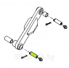 Палец 5007-36-0002 (153 мм)