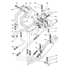 Цилиндр гидравлический (100*50*320); 927-9999-118