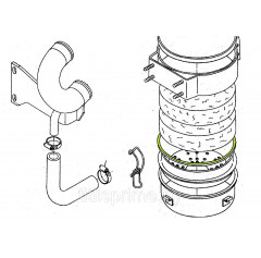 Прокладка фильтра воздушного, 93-01-027