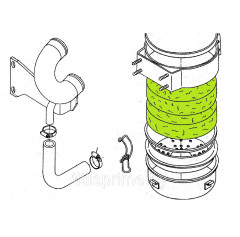 Фильтр воздушный, 93-011-941
