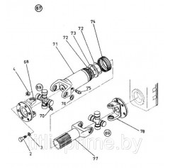 5592-22-9003; Карданный вал задний