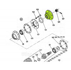 597.00-3311-071; Фланец