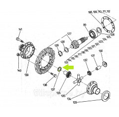 581.00-3311-112; Кольцо планетарной шестерни
