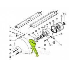 5592-30-9027; Лапка лебедки левая