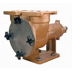 Jabsco 29860-2201 2½-дюймовый бронзовый насос, размер 500, на опоре