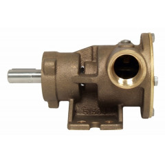 Jabsco 52580-2001 1" Бронзовый насос, 80-размер, на опоре, резьба BSP