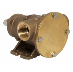 Jabsco 52580-2001 1" Бронзовый насос, 80-размер, на опоре, резьба BSP
